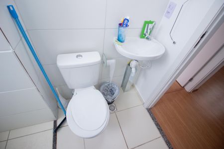 Apartamento para alugar com 46m², 2 quartos e 1 vagaBanheiro Social