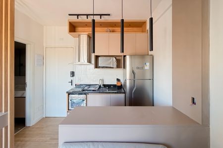 Cozinha de kitnet/studio à venda com 1 quarto, 25m² em Vila Mariana, São Paulo