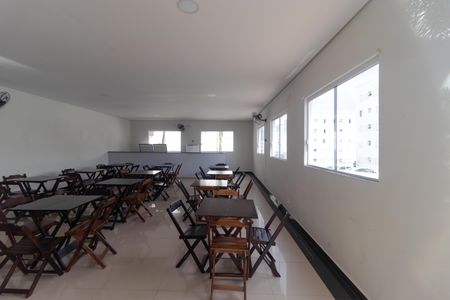 Apartamento para alugar com 44m², 2 quartos e 1 vagaÁrea comum - Salão de festas