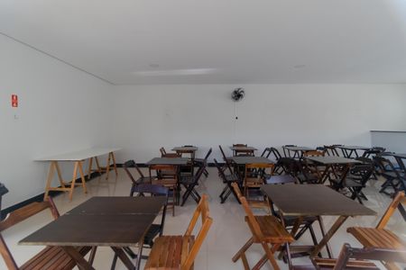 Apartamento para alugar com 44m², 2 quartos e 1 vagaÁrea comum - Salão de festas