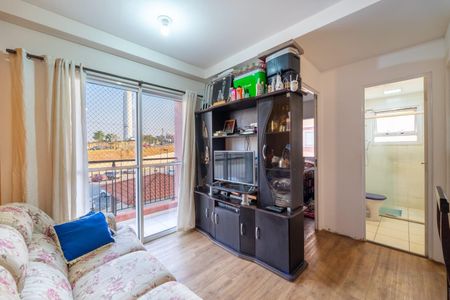 Sala de apartamento à venda com 2 quartos, 50m² em Vila Nambi, Jundiaí