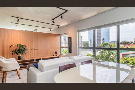 Apartamento à venda com 68m², 1 quarto e 1 vaga Apartamento à venda com 68m², 1 quarto e 1 vagaSala