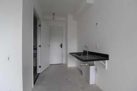 Cozinha de kitnet/studio para alugar com 1 quarto, 24m² em Vila Olímpia, São Paulo