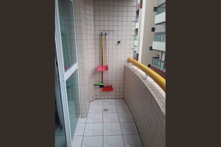 Varanda de apartamento para alugar com 1 quarto, 38m² em Guilhermina, Praia Grande