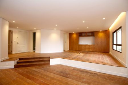 Sala de Estar e Jantar de apartamento para alugar com 4 quartos, 215m² em Jardim Paulista, São Paulo