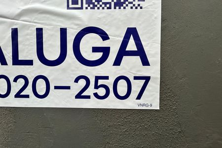 Apartamento para alugar com 35m², 1 quarto e 1 vaga Apartamento para alugar com 35m², 1 quarto e 1 vagaPlaca