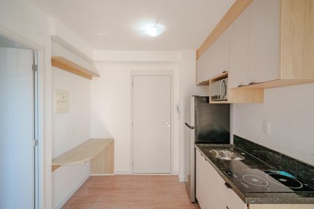 Studio para alugar com 24m², 1 quarto e sem vaga Studio para alugar com 24m², 1 quarto e sem vagaCozinha