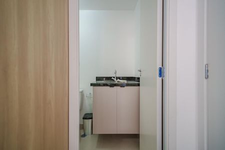 Studio para alugar com 24m², 1 quarto e sem vaga Studio para alugar com 24m², 1 quarto e sem vagaBanheiro