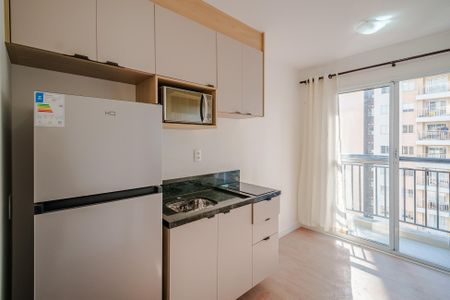 Studio para alugar com 24m², 1 quarto e sem vaga Studio para alugar com 24m², 1 quarto e sem vagaCozinha