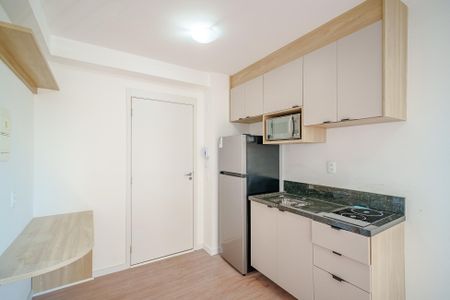 Studio para alugar com 24m², 1 quarto e sem vaga Studio para alugar com 24m², 1 quarto e sem vagaCozinha