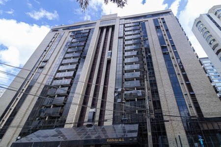 Studio à venda com 40m², 1 quarto e 1 vagaFachada do Prédio