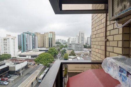 Studio à venda com 40m², 1 quarto e 1 vagaVaranda