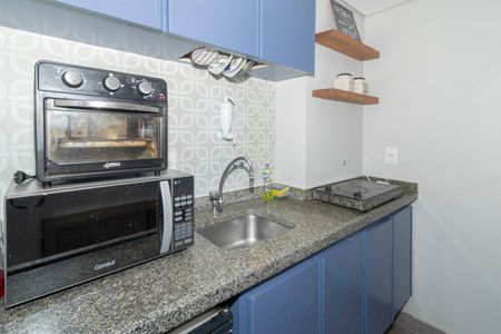 Studio à venda com 40m², 1 quarto e 1 vagaCozinha