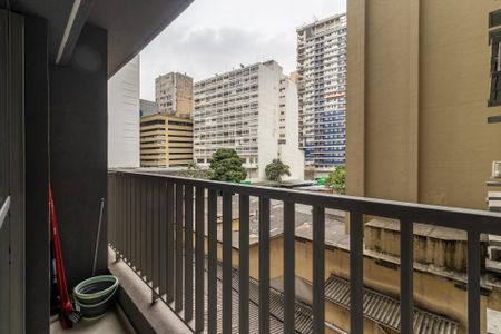 Apartamento para alugar com 20m², 1 quarto e sem vagaVaranda