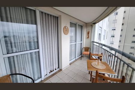 Apartamento à venda com 116m², 3 quartos e 2 vagasVaranda