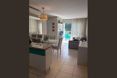 Sala de apartamento para alugar com 2 quartos, 60m² em Vila Julia, Guarujá