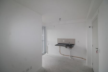 Sala / Cozinha de kitnet/studio à venda com 2 quartos, 37m² em Parada Inglesa, São Paulo