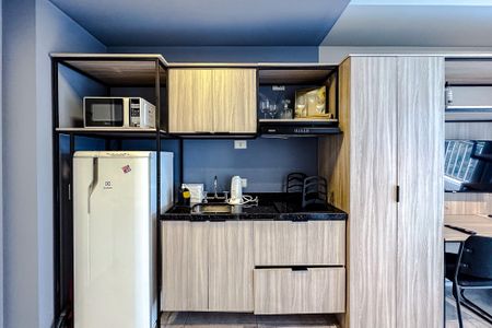 Studio para alugar com 24m², 1 quarto e 1 vagaCozinha