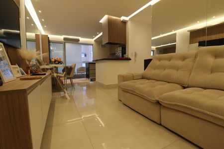 Apartamento à venda com 63m², 2 quartos e 2 vagasSala