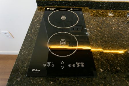Apartamento à venda com 27m², 1 quarto e sem vagaCozinha - Cooktop