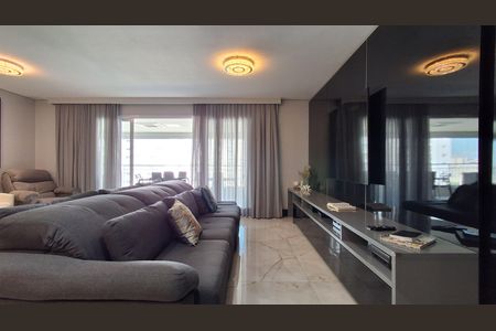 Sala de apartamento à venda com 4 quartos, 198m² em Cerâmica, São Caetano do Sul