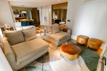 Sala 2 de apartamento para alugar com 3 quartos, 163m² em Vila Andrade, São Paulo