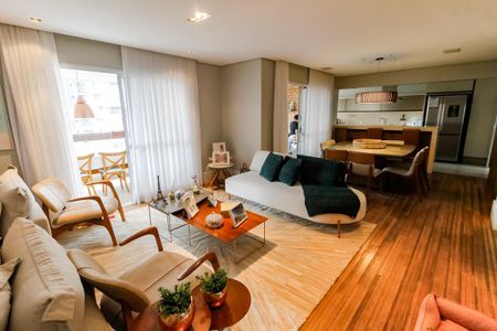 Sala 1 de apartamento para alugar com 3 quartos, 163m² em Vila Andrade, São Paulo