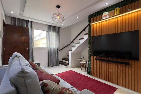 Sala de casa para alugar com 2 quartos, 65m² em Residencial Parque Cumbica, Guarulhos