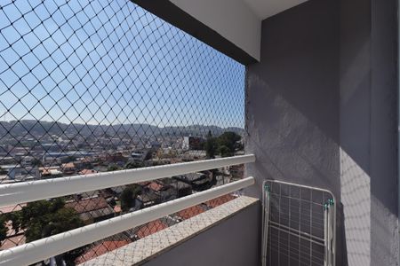 Sacada da Sala de apartamento à venda com 2 quartos, 54m² em Vila Luzita, Santo André
