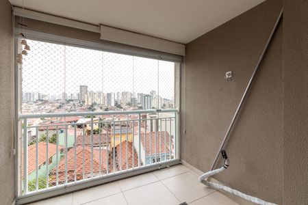 Varanda da Sala de apartamento para alugar com 2 quartos, 57m² em Lauzane Paulista, São Paulo