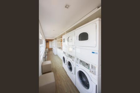 Studio à venda com 33m², 1 quarto e 1 vagaLavanderia