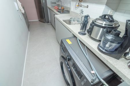 Apartamento para alugar com 68m², 2 quartos e 1 vagaCozinha e Área de Serviço
