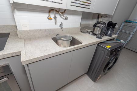 Apartamento para alugar com 68m², 2 quartos e 1 vagaCozinha e Área de Serviço
