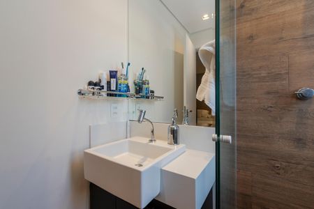 Studio à venda com 37m², 1 quarto e 1 vagaBanheiro Social
