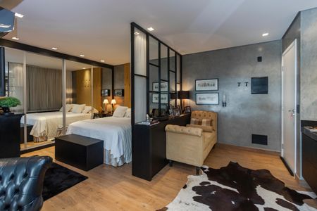 Studio à venda com 37m², 1 quarto e 1 vagaStudio
