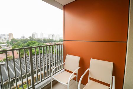 Studio para alugar com 29m², 1 quarto e sem vaga Studio para alugar com 29m², 1 quarto e sem vagaVaranda