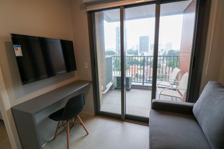 Studio de kitnet/studio para alugar com 1 quarto, 29m² em Chácara Santo Antônio (zona Sul), São Paulo