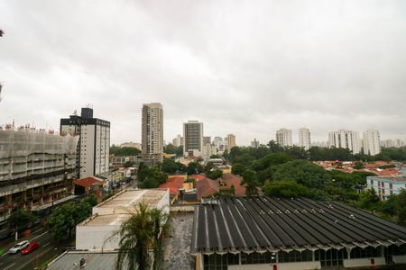 Varanda de kitnet/studio para alugar com 1 quarto, 29m² em Chácara Santo Antônio (zona Sul), São Paulo