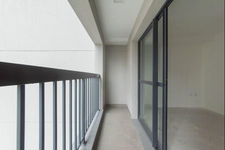 Studio à venda com 24m², 1 quarto e sem vagaVaranda