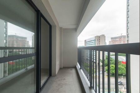 Studio à venda com 24m², 1 quarto e sem vagaVaranda