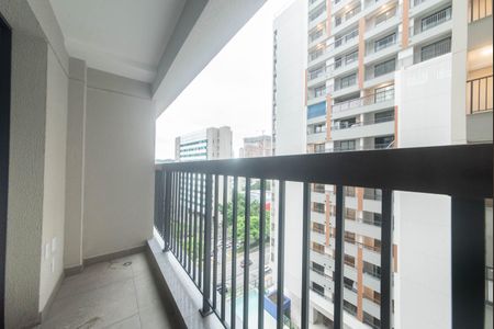 Studio à venda com 24m², 1 quarto e sem vagaVaranda