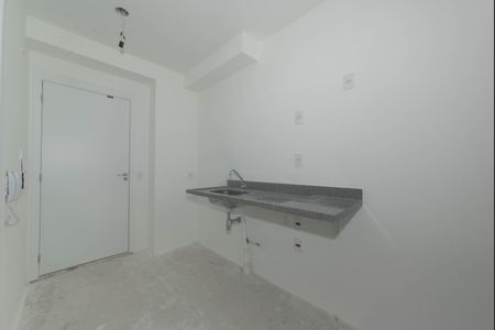 Cozinha de kitnet/studio para alugar com 1 quarto, 24m² em Vila Cordeiro, São Paulo