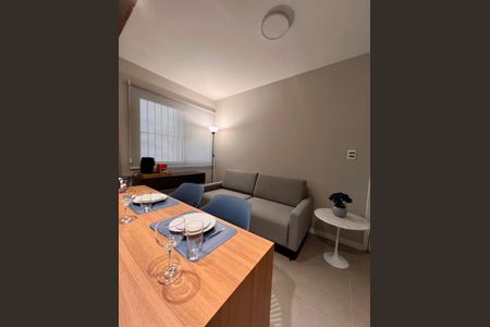 Sala/Cozinha de apartamento à venda com 1 quarto, 39m² em Consolação, São Paulo