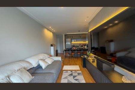 Sala de apartamento à venda com 2 quartos, 75m² em Cidade Monções, São Paulo