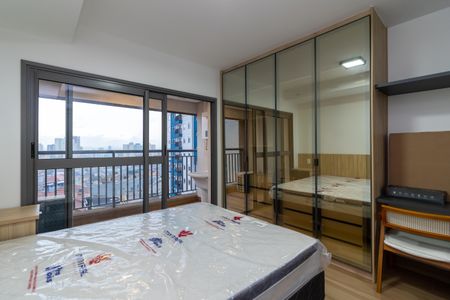 Sala e Quarto de apartamento à venda com 1 quarto, 28m² em Parada Inglesa, São Paulo