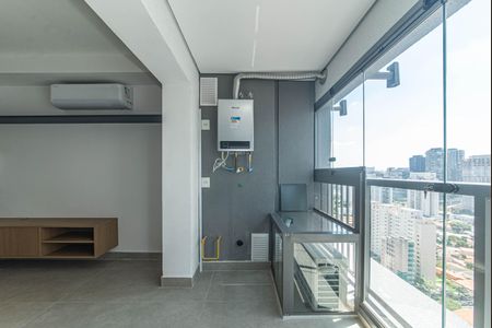 Apartamento para alugar com 28m², 1 quarto e sem vagaVaranda