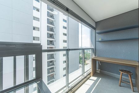 Varanda de apartamento para alugar com 1 quarto, 28m² em Santo Amaro, São Paulo
