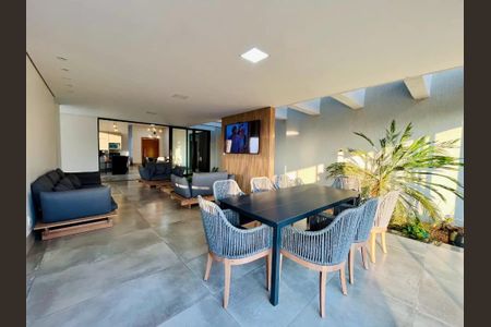 Sala de casa de condomínio para alugar com 4 quartos, 1000m² em Mirante do Fidalgo, Lagoa Santa