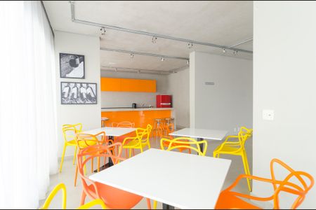 Apartamento à venda com 32m², 1 quarto e 1 vagaSalão de festas