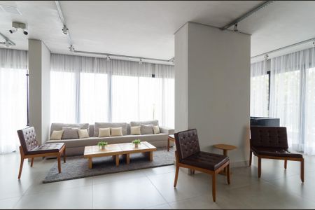 Apartamento à venda com 32m², 1 quarto e 1 vagaSalão de festas